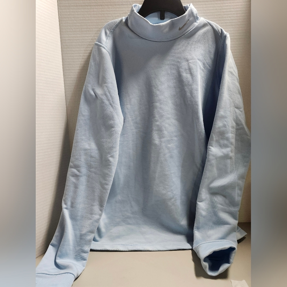 Nike FitDry Light Blue Running Shirt
